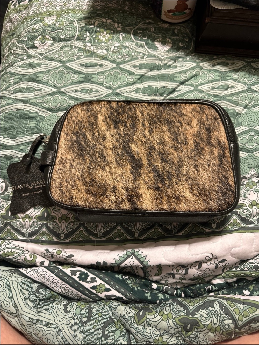 Cowhide Makeup Case
